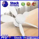 2 In 1 Hanging Fan with LED Lantern Remote Control E26/E27 Base for Home Outdoor