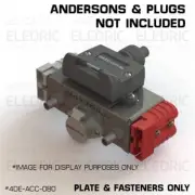 Trailer Socket Anderson Plugs Camera Mount & Air Fitting Stainless Bracket Only