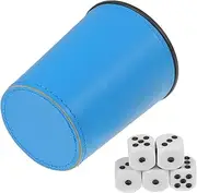 NOLITOY 1 Set Game Dice Cup Lightweight and PU Dice Rolling Cup for Ktv Parties and Board Games Easy to Clean Compact Design