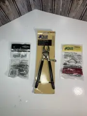 Hog Ring Pliers & Hog ring Mixed Lot Bundle - READ