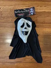 RARE Ghost Face Spoof Mask “Smiley” from Scary Movie/Scream horror mask
