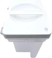 Vacuum Cleaner Clean Water Tank/Vacuum Cleaner Waste Water Tank Accessories,Compatible for Roborock, Q Revo Dock(Waste Water Tank)