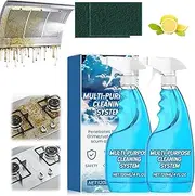 2025 Upgrade Foam Spray Tablets & Spray Bottle, All Purpose Cleaner Foam Spray, Multipurpose Cleaner,for Kitchens, dirt,Countertops, Ovens (2)