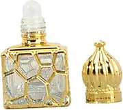CRILSTYLEO Electroplated Roller Essential Oil Bottle Stylish Light Glass Bottle for Travel for Essential Oils Convenient Pocket