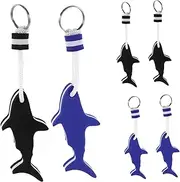 [GAROZATION] 6pcs Key Float: Floating Keychain Key Floats - Lightweight and Shark Shape Floating Keychain for Water Sports Sailing and Outdoor Adventures