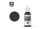 Vallejo Model Color Paint 17mL Black Glaze 70.855