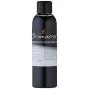 Chromacryl Waterproof Ink Black 250mL