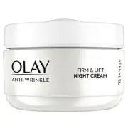 Olay Anti-Wrinkle Firm & Lift Moisturiser Night Cream 50ml