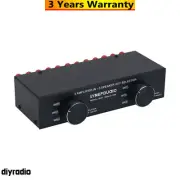 LINEPAUDIO B037 Amplifier Speaker Selector Amp Speaker Switcher 3 In & 3 Out