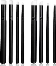 UNIMEIX Detail Blending Brushes for Card Making, Ink Blending Brushes Background Blender Paint Brush Small Detailed Paint Brushes (4Pack+4Pack)