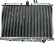 Aluminum Radiator + Fan Compatible With Accord CD5 CD7 1994-1997 / Prelude Type SH 1997-2001 2.2L / Acura CL 1997(Radiator Only)