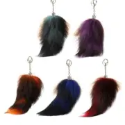 Animal Tail Keychain Pendant Soft Plush Hanging Decoration Pendant Tail Charm