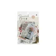 8 Designs Time's Letters Record Escol DIY Project Album Diary Deco Planner Photos Junk Scrapbooking Background Craft