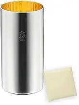 J-Kitchens-SimpleBag Tumbler, 18-8 Stainless Steel, W Structure, Highball (Gold Plated Inside), 12.8 fl oz (380 ml), Made in Japan