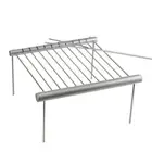 Protable Mini Pocket BBQ Grill Portable Stainless Steel BBQ Grill Folding BBQ Gr