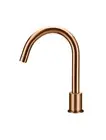Meir Round Hob Mounted Swivel Spout Bathroom Laundry Outlet Lustre Bronze MS11-P