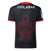 Canterbury Crusaders 2025 Marvel Super Rugby Iron Man Warm Up Shirt Sizes S-7XL!