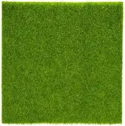 Artificial Grass Door Mat, Synthetic Grass Washable Turf Grass Fake Grass Decor for Garden Dollhouse Lawn Miniatures Ornament DIY (15 * 15cm)