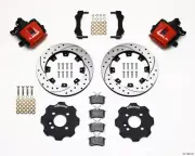 Wilwood Combination Parking Brake Rear Kit 11.75in Drilled Red Mini Cooper (for: Mini)