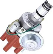 Xuanqingyi Store Vacuum Advance Distributor Electronic Distributor 043905205 SI-AT64006 with Ignitor Technology Compatible with Beetle