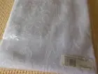 NEW! Butterfly Lace Curtain Panel White Polyester Light filtering 84"L x 56"W