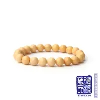 在飛比找momo購物網優惠-【TIBUKKYO 德榕藏品】精品緬甸黃玉手珠 8mm圓珠 