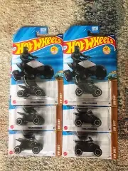 2025 Hot Wheels Tesla Cyberquad D Case Lot of 6