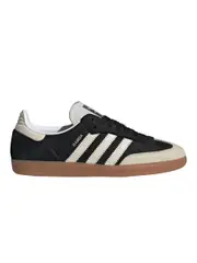 Adidas | Samba OG Shoes in Black, Wonder White and Silver Metallic | The UNDONE