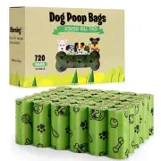 Dog Poop Bag(720 Count), Leak Proof Dog Bags for Poop Refills Rolls - Extra S...