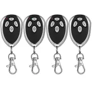 4-Piece 4-Channel Gate Opener Remote Compatible with Aleko LM123 433.92MHz Garage Door Remote Controls As Shown