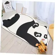 Bathroom Rug Kids Play Mat Bedroom Carpet Animal Play Rug 5Ft 2.6x5Ft Panda