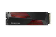 SAMSUNG (990 PRO) 2TB + HEATSINK, M.2 INTERNAL NVMe PCIe SSD, 7450R/6900W MB/s - MZ-V9P2T0CW