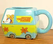 SCOOBY DOO The Mystery Machine Van Ceramic 24 oz Coffee Tea Cup Mug RARE NEW