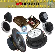 SUPER 3.2 CDT AUDIO 6.5" 2-OHM SUB-BASS 3-WAY COMPONENT SPEAKERS SYSTEM