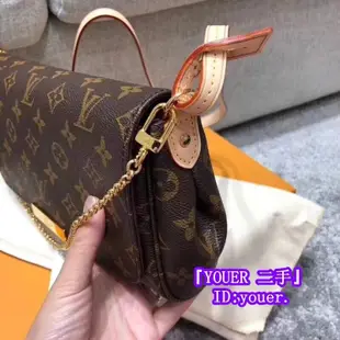 二手精品 LOUIS VUITTON FAVORITE 肩背包 小號 M40717