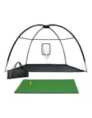 [Everfit] Golf Practice Net with Driving Mat 3.5M in Black