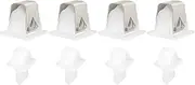[Briny River] 4pcs Dryer Door Latch with Plug-Ins AP4037288 19950209 306436VP 33001791 PS2029855 R0601523 W10116757 Y313912 Compatible with Whirlpool Compatible with Maytag