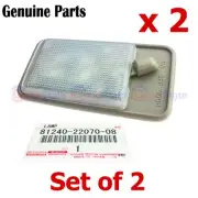 Genuine LandCruiser FZJ70 FJ70 FJ62 FJ60 BJ70 BJ60 Front Interior Light Lamp x2 (for: Toyota)