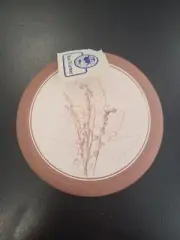 Blue Moon Pottery Hand Made Leaf Print Bun Warmer