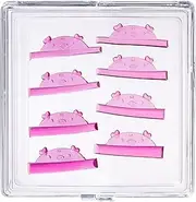 Lash Lift Kit for Extensions, Lash Perming Silicone Rods, 4 Pair Lash Lift Rods, Eyelash Perm Kit, Silicone Eyelash Perming Pads, Lash Lift Tools for Lashes, Lash Curling Pads for Extensions