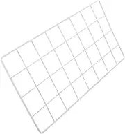 ABOOFAN Wire Wall Grid Panel Elegant Photo Display and Storage Rack for Home Decor Multi Functional Grid for Pictures Postcards and Items Present for Friends