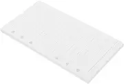 Sewroro 6-Ring Planner Inserts 45 Sheets Lined Filler Paper Binder Refills College Ruled Notepad Sheets