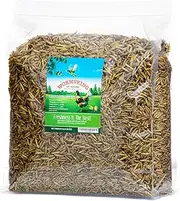 WORMSKING 5LB Dried Black Soldier Fly Larvae, High Calcium for Chickens