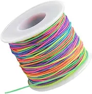 OSALADI 1 Roll Elastic Bracelet String DIY Jewelry Making Cord for Necklaces Bracelets Durable Material for Crafting Beaded Jewelry Multipurpose Stretchy Rope