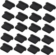 Silicone Type-c Dust Plug Set USB Port Protector Cover USB Dust Covers for Computer Charging Port Protector Laptop