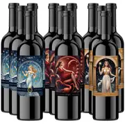 12 Bottles MIXED Cabernet Sauvignon 750ml Libra Scorpio Virgo SA Red Wine A