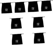 [NOLITOY] 8 Pcs Simple Hair Dryer Holder Bag Travel Bag Hair Dryer Drawstring Pouch Portable