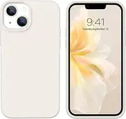 BENTOBEN for iPhone 13 Mini Case, iPhone 13 Mini Phone Case, Slim Fit Liquid Silicone Soft Gel Rubber Anti-Scratch Shockproof Phone Cover with Microfiber Lining for iPhone 13 Mini 5.4" 2021, White
