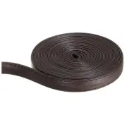 Brown Leather Strap Leather Strip 10mm Wide 5M Long Flat Cord for Clothing Belt