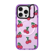 iPhone 16 Pro Impact Ring Stand Case MagSafe Compatible CHEEKY CHERRIES